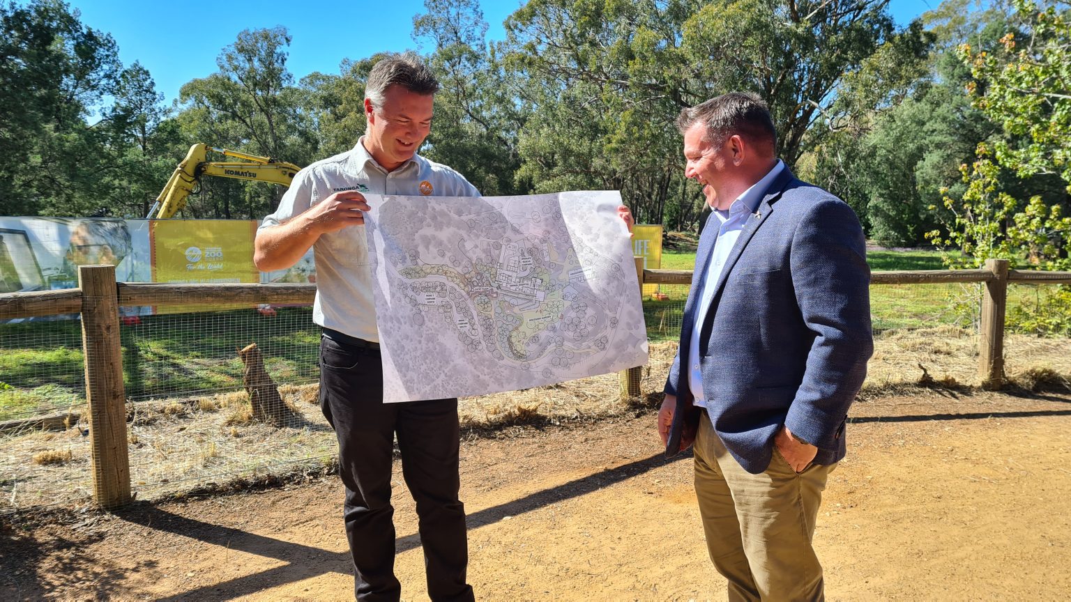 Major milestone for Dubbo Zoo’s new wildlife hospital Dugald Saunders