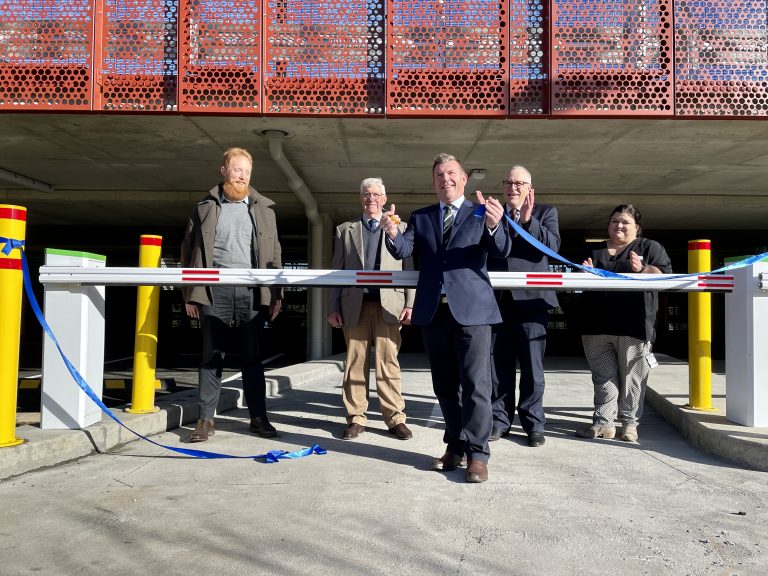 Car park project transforms hospital access Dugald Saunders